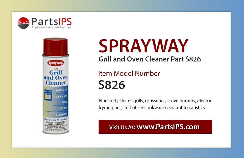Sprayway Grill and Oven Cleaner Part S826
