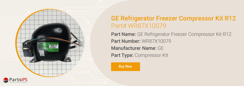 gE refrigerator freezer compressor kit r12