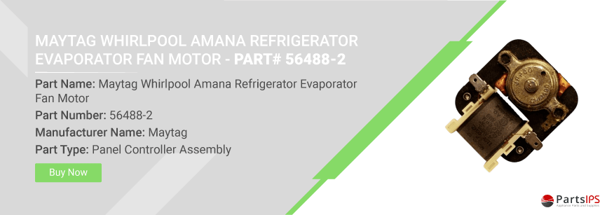 maytag whirlpool amana refrigerator evaporator fan motor