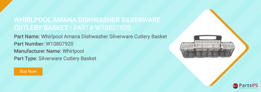 whirlpool amana dishwasher silverware cutlery basket