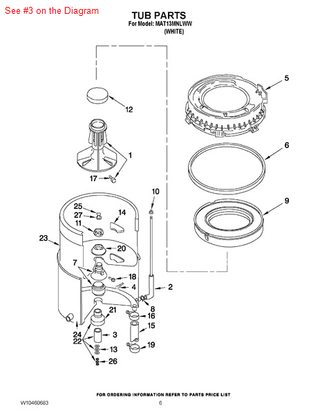 Bearing Liner Part 211130 Appliance Parts And Supplies Partsips