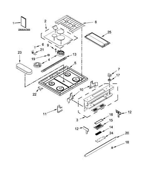 Whirlpool COOKTOP - Part# W10797526 | Appliance Parts - PartsIPS